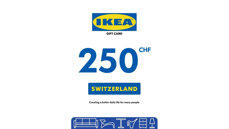 IKEA 250 CHF Gift Card (Switzerland) gallery image 2