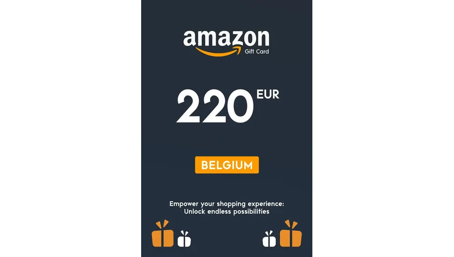 Amazon 220 EUR Gift Card (Belgium) gallery image 2