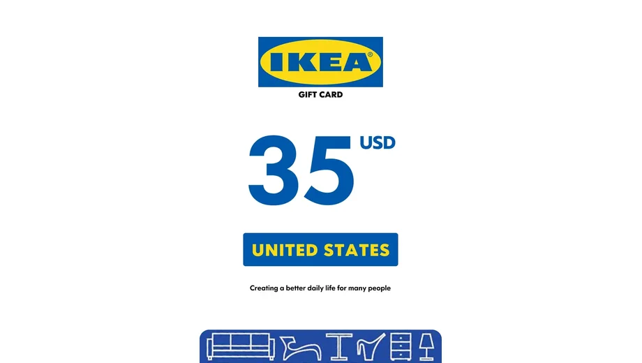 IKEA 35 USD Gift Card (United States) gallery image 2