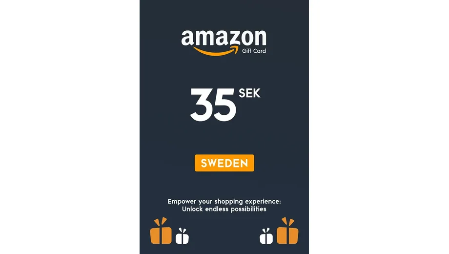 Amazon 35 SEK Gift Card (Sweden) gallery image 2
