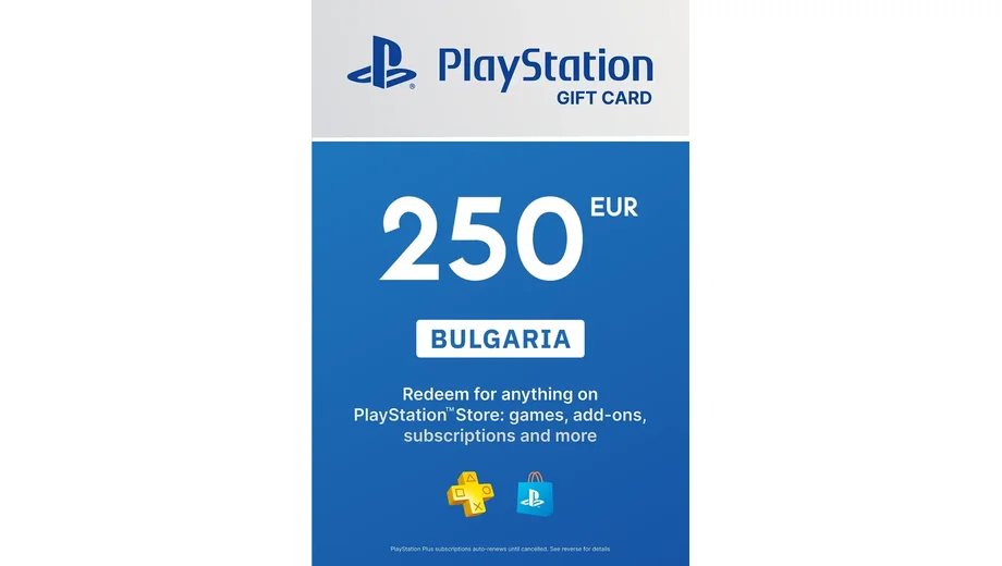 PlayStation Network 250 EUR Gift Card (Bulgaria) gallery image 2