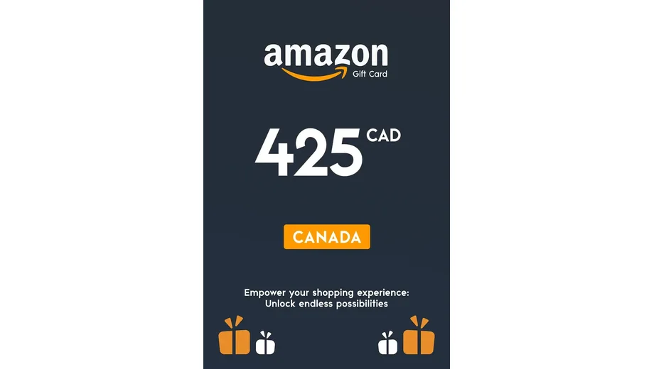 Amazon 425 CAD Gift Card (Canada) gallery image 2