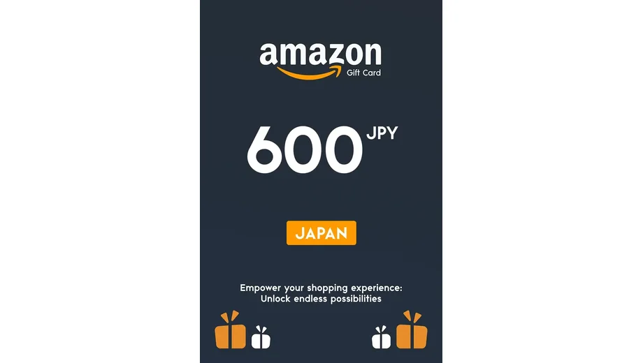 Amazon 600 JPY Gift Card (Japan) gallery image 2