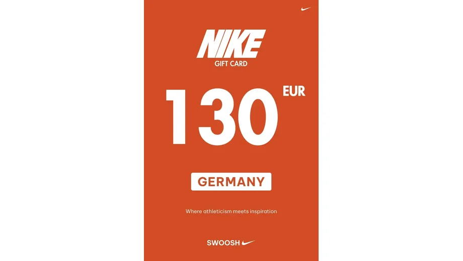 Nike 130 EUR Gift Card (Germany) gallery image 2