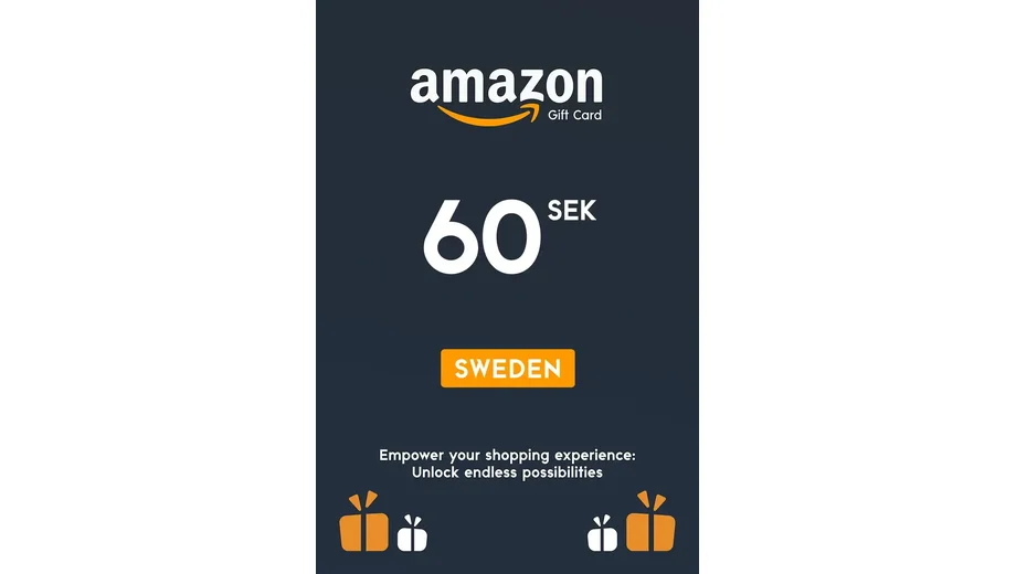 Amazon 60 SEK Gift Card (Sweden) gallery image 2
