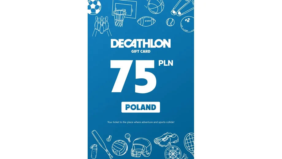 Decathlon 75 PLN Gift Card (Poland) gallery image 2