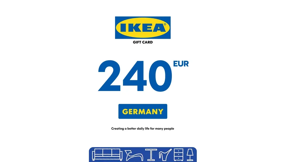 IKEA 240 EUR Gift Card (Germany) gallery image 2