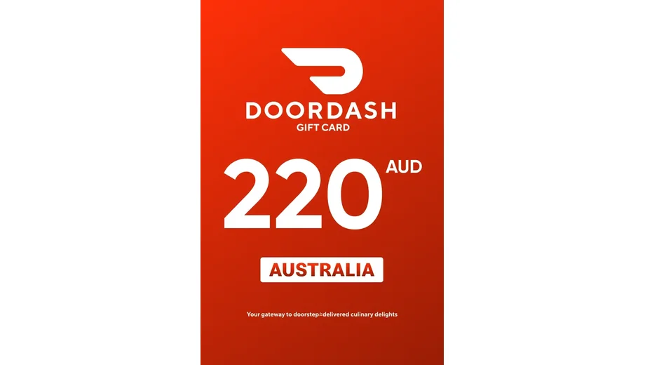 DoorDash 220 AUD Gift Card (Australia) gallery image 2
