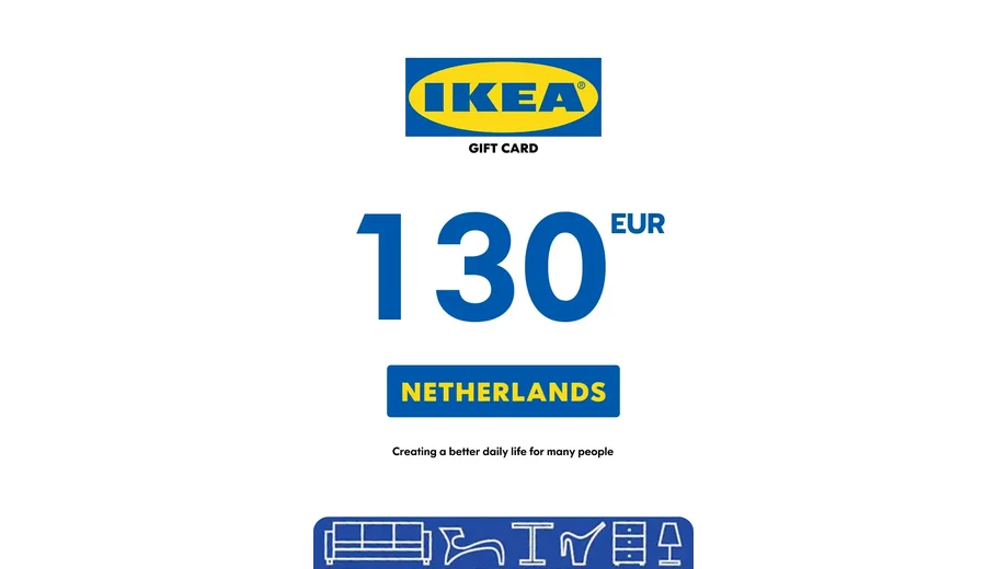 IKEA 130 EUR Gift Card (Netherlands) gallery image 2