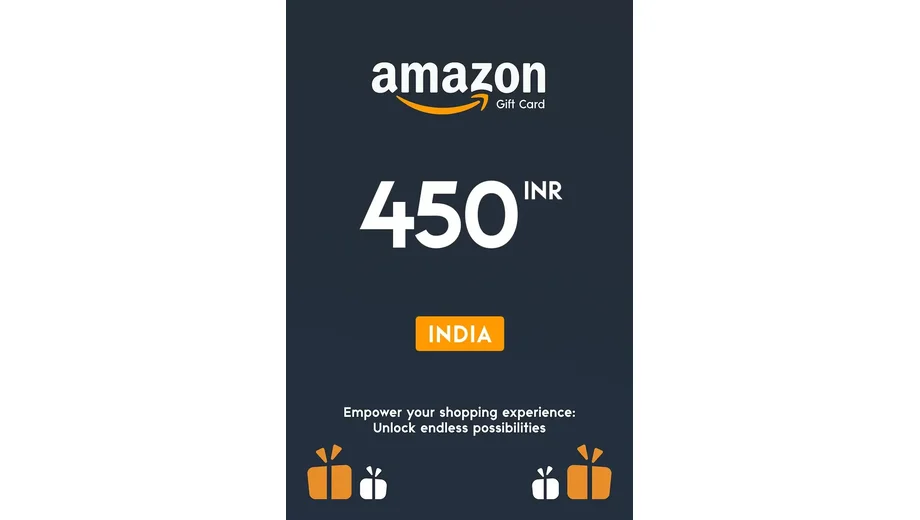 Amazon 450 INR Gift Card (India) gallery image 2