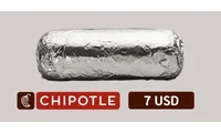 Chipotle 7 USD Gift Card (United States) thumb 2