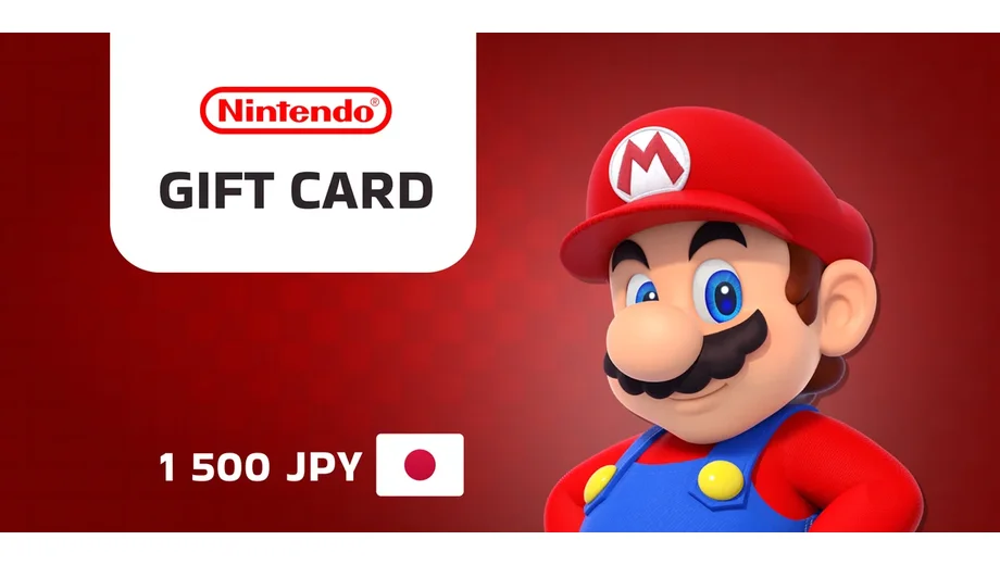 Nintendo eShop 1500 JPY Gift Card (Japan) gallery image 2