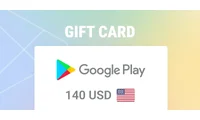 Google Play 140 USD Gift Card (United States) thumb 2
