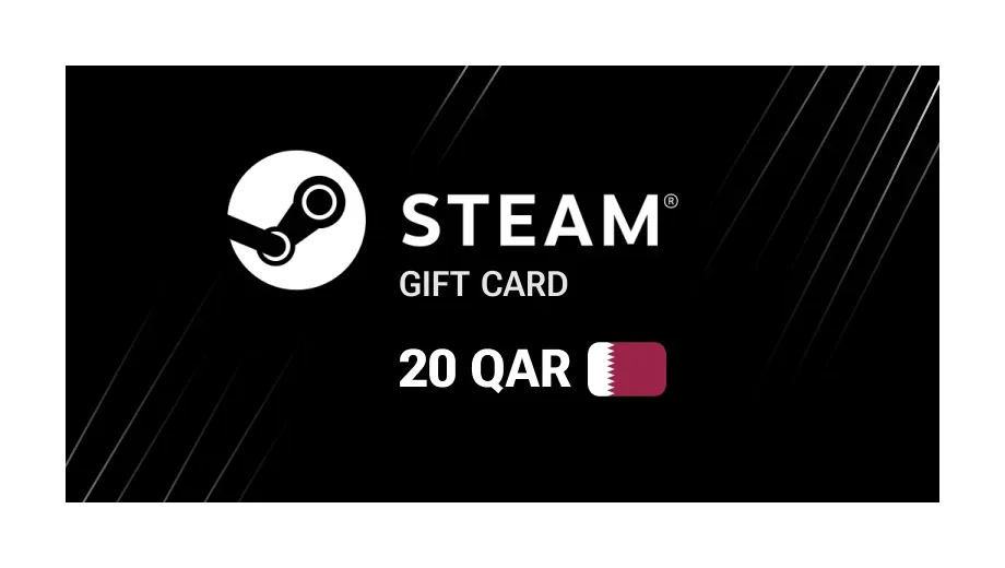 Steam Wallet 20 QAR Gift Card (Qatar) gallery image 2