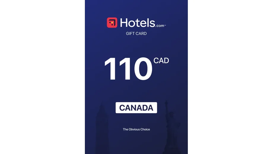 Hotels.com 110 CAD Gift Card (Canada) gallery image 2