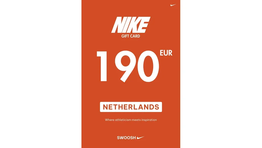 Nike 190 EUR Gift Card (Netherlands) gallery image 2