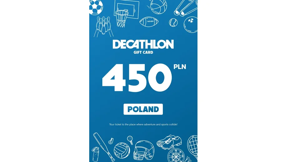 Decathlon 450 PLN Gift Card (Poland) gallery image 2