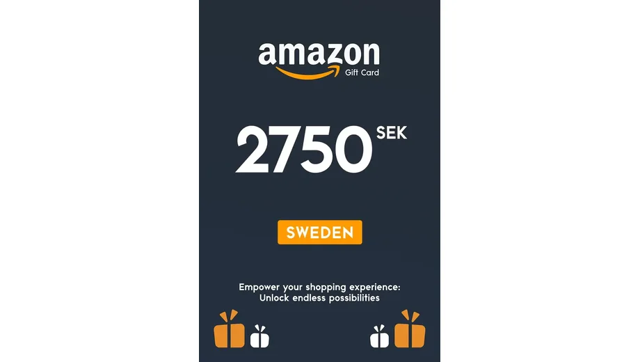 Amazon 2750 SEK Gift Card (Sweden) gallery image 2