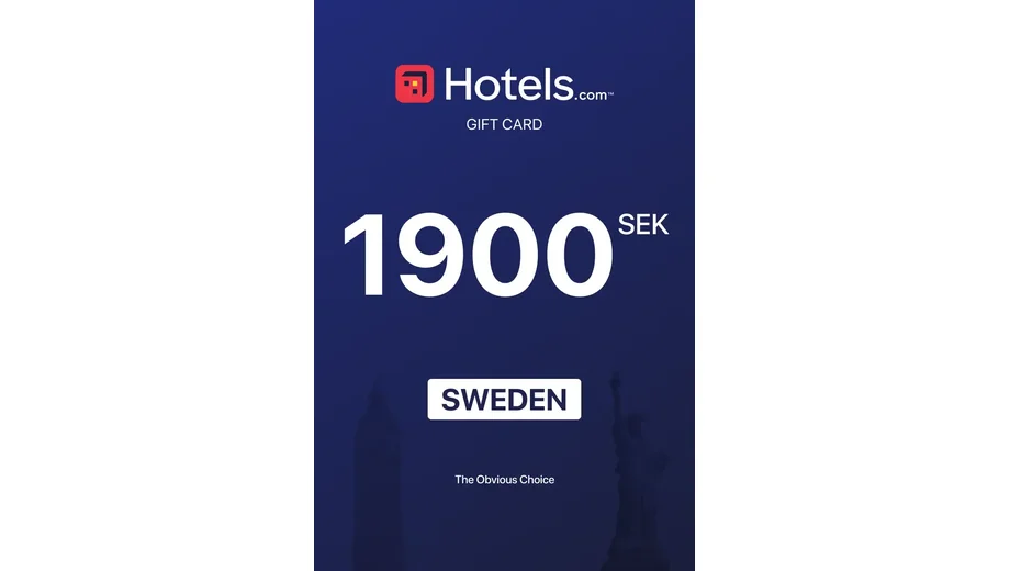 Hotels.com 1900 SEK Gift Card (Sweden) gallery image 2