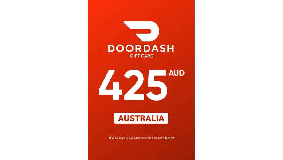 DoorDash 425 AUD Gift Card (Australia) gallery image 2