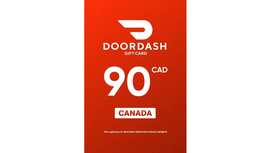 DoorDash 90 CAD Gift Card (Canada) gallery image 2