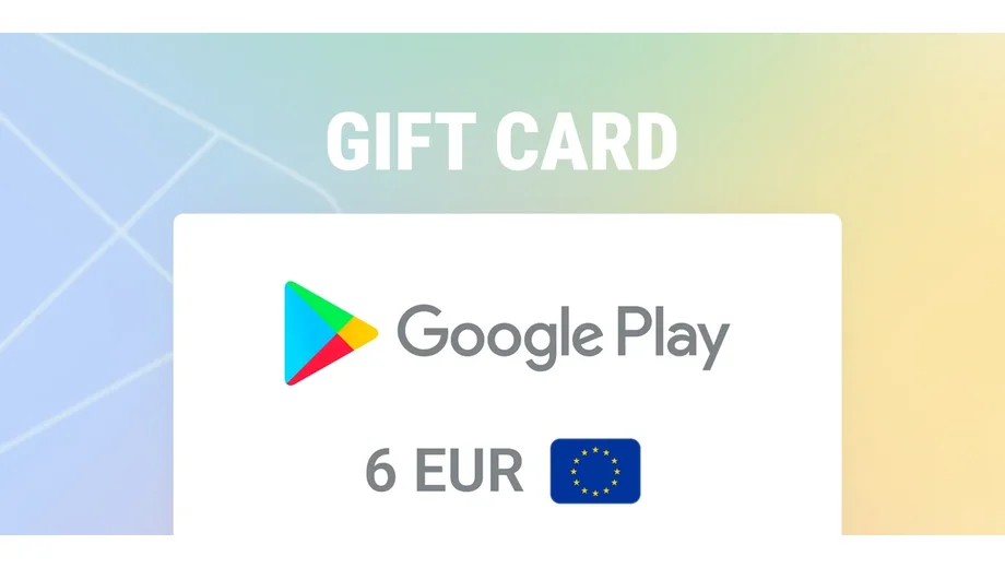 Google Play 6 EUR Gift Card (Italy) gallery image 2