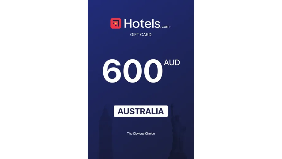 Hotels.com 600 AUD Gift Card (Australia) gallery image 2