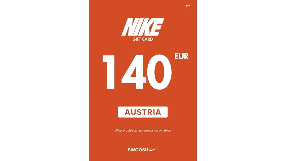 Nike 140 EUR Gift Card (Austria) gallery image 2