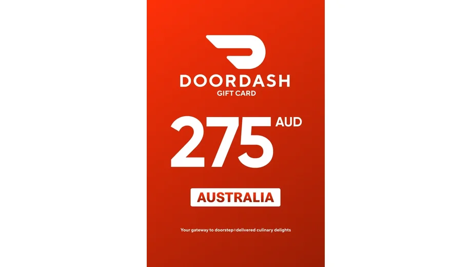 DoorDash 275 AUD Gift Card (Australia) gallery image 2