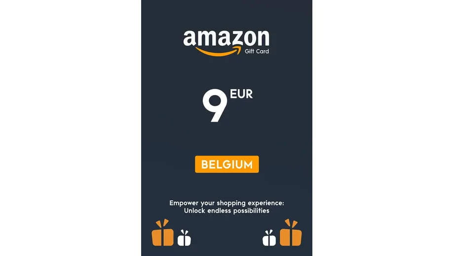 Amazon 9 EUR Gift Card (Belgium) gallery image 2