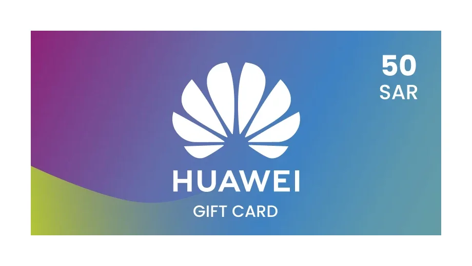 Huawei 50 SAR Gift Card (Saudi Arabia) gallery image 2