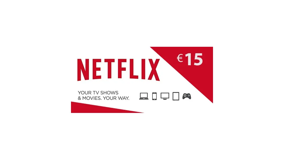 Netflix 15 EUR Gift Card (Europe) gallery image 2