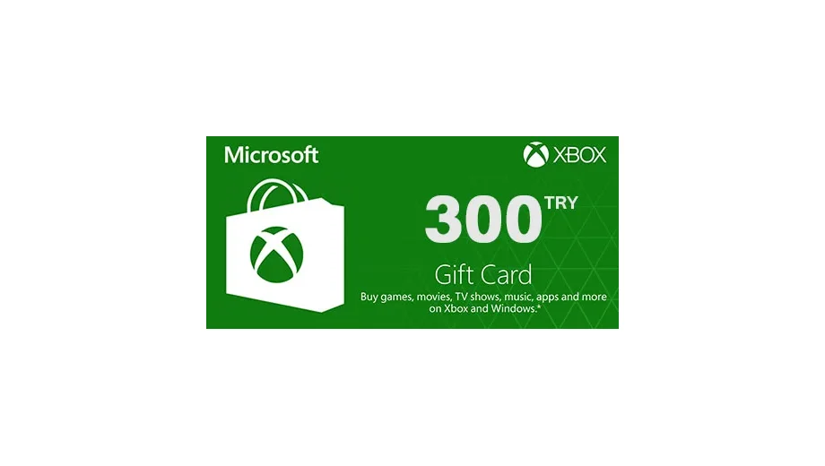 Xbox 300 TRY Gift Card (Global) gallery image 1