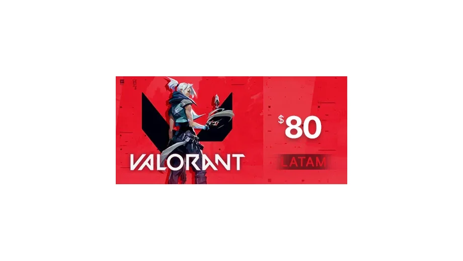 Valorant 80 USD Gift Card (Global) gallery image 2