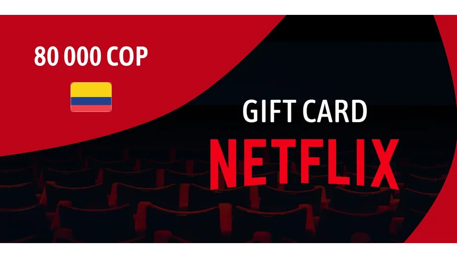 Netflix 80000 COP Gift Card (Colombia) gallery image 2