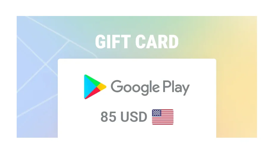 Google Play 85 USD Gift Card (United States) gallery image 2