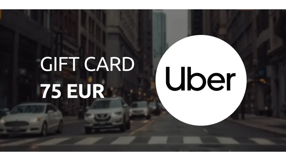 Uber 75 EUR Gift Card (Belgium) gallery image 2