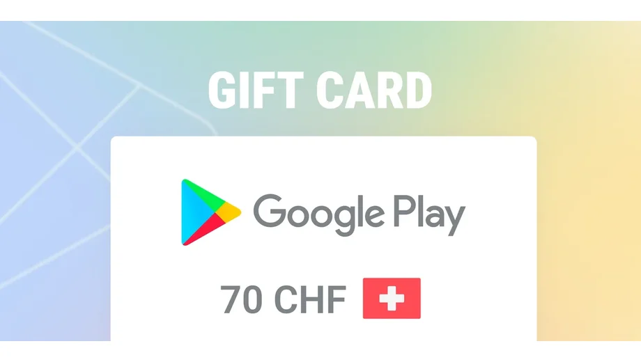Google Play 70 CHF Gift Card (Switzerland) gallery image 2