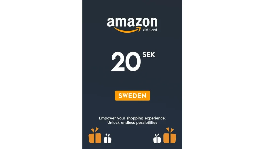 Amazon 20 SEK Gift Card (Sweden) gallery image 2