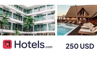 Hotels.com 250 USD Gift Card (Global) thumb 2