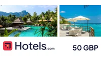 Hotels.com 50 GBP Gift Card (Global) thumb 2