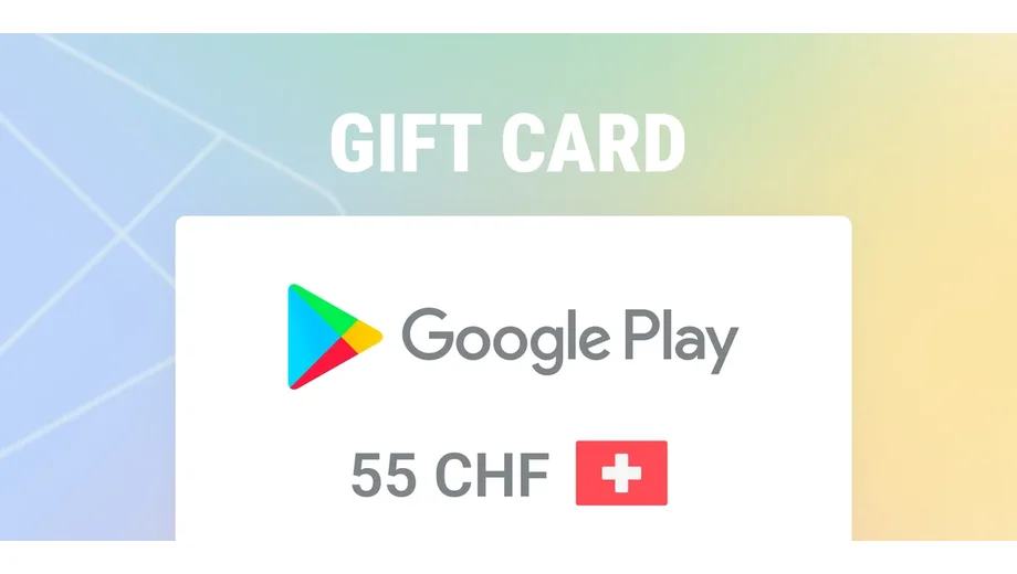 Google Play 55 CHF Gift Card (Switzerland) gallery image 2