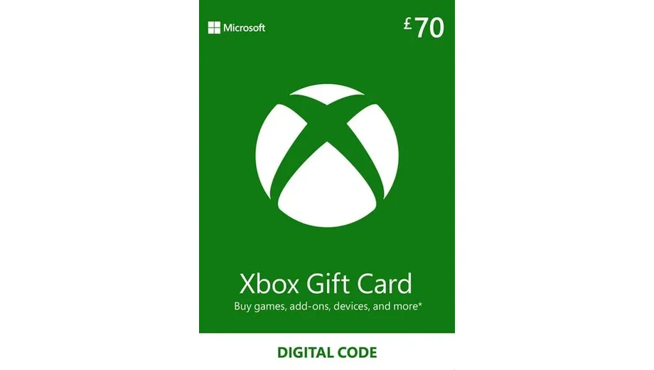 Xbox 70 GBP Gift Card (United Kingdom) gallery image 2