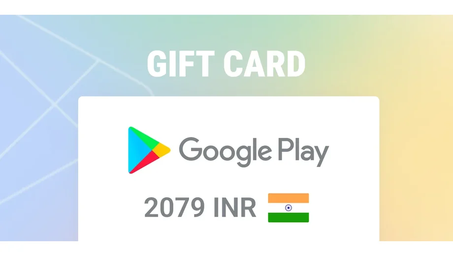 Google Play 2079 INR Gift Card (India) gallery image 2