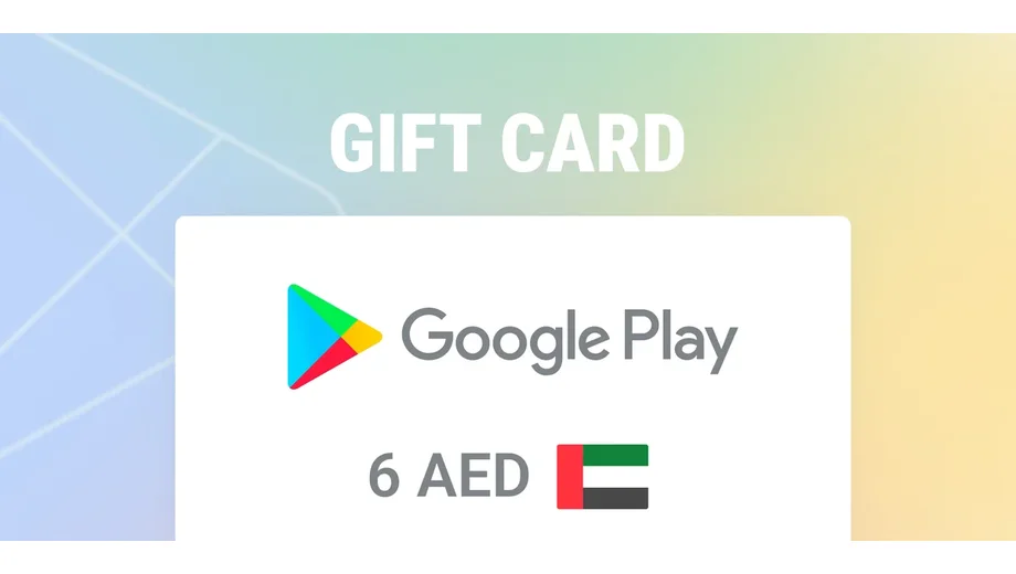 Google Play 6 AED Gift Card (UAE) gallery image 2