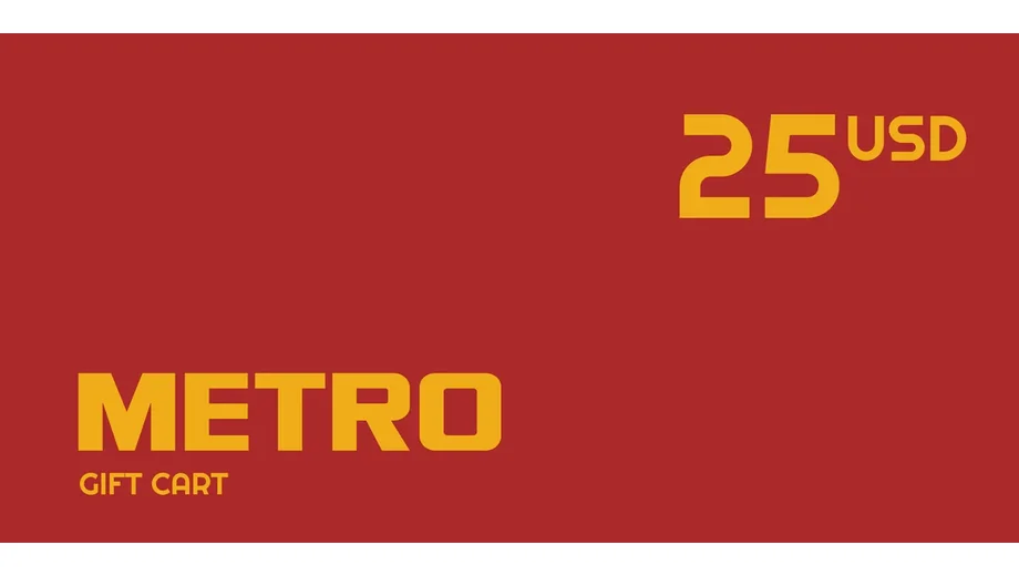 Metro 25 USD Gift Card (United States) gallery image 2