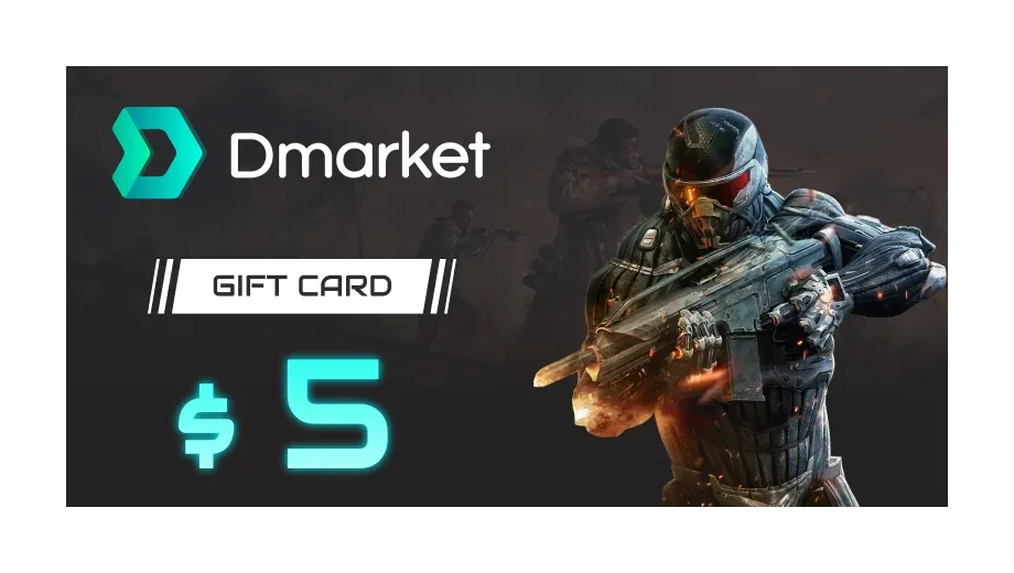 DMarket 5 USD Gift Card (Global) gallery image 2