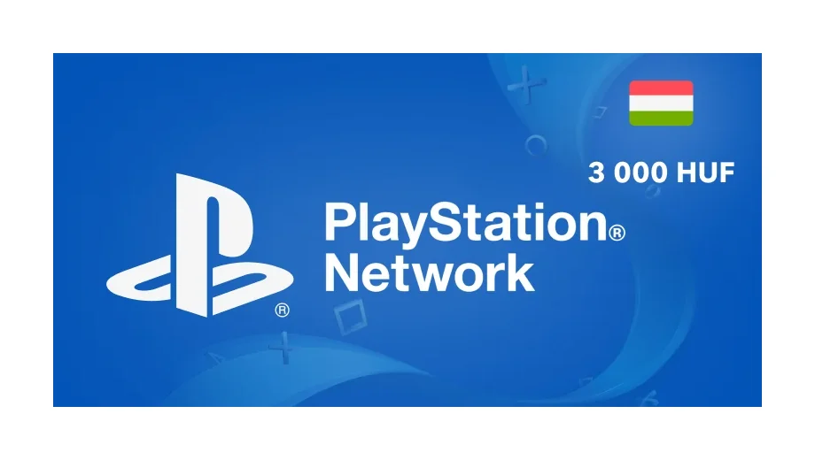 PlayStation Network 3000 HUF Gift Card (Hungary) gallery image 2