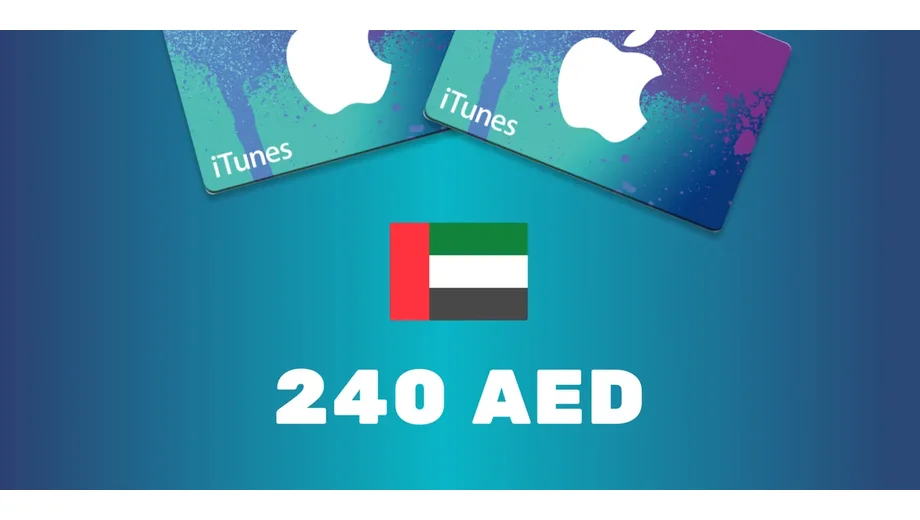 Apple iTunes 240 AED Gift Card (UAE) gallery image 2