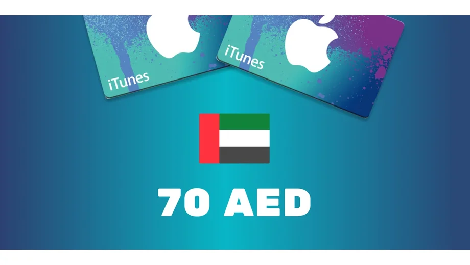 Apple iTunes 70 AED Gift Card (UAE) gallery image 2